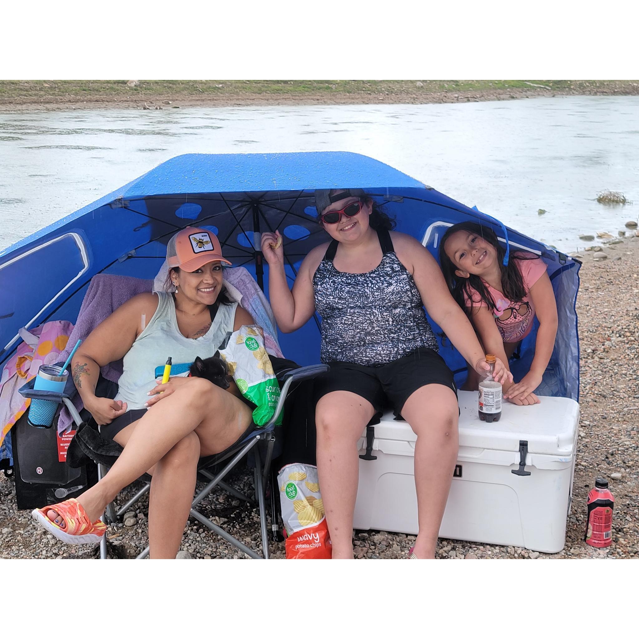 First day the Fox Girls met Patrice.