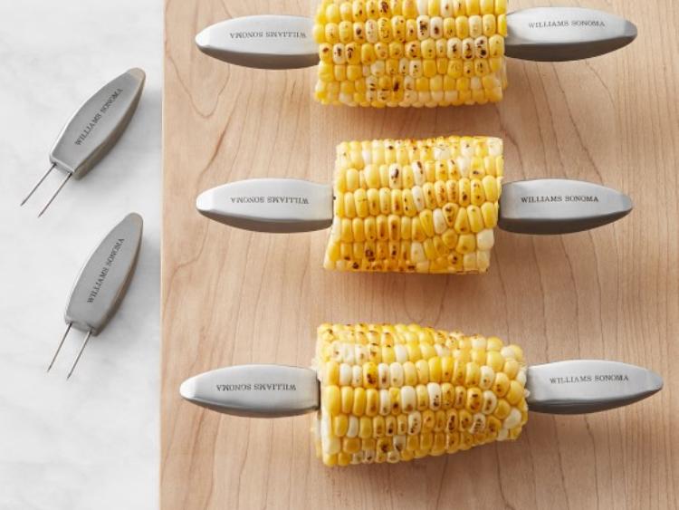 Williams Sonoma Corn Holders, Set of 4
