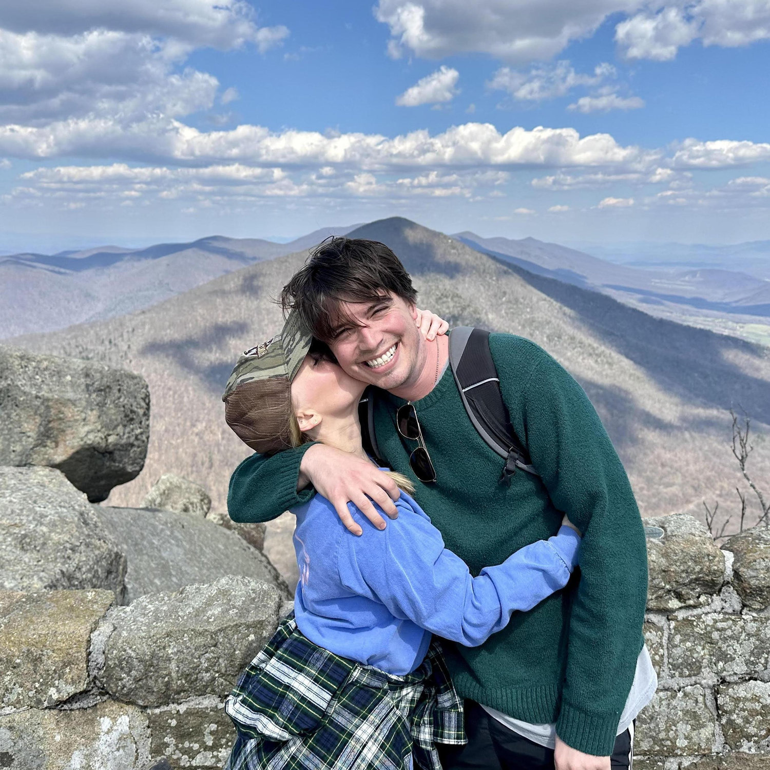 Hiking Sharp Top