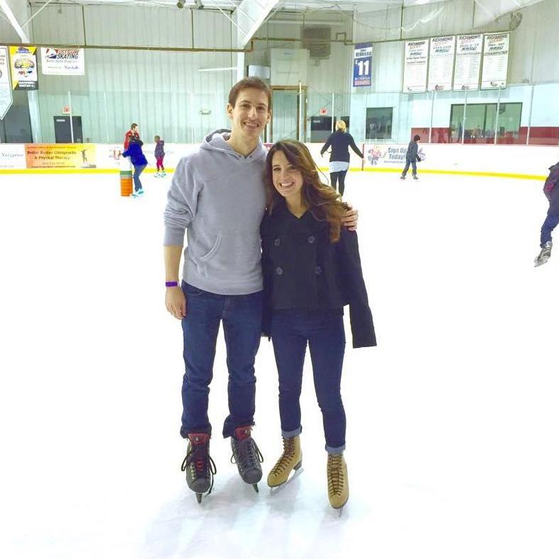 Melissa's first trip to visit Ron in Richmond, VA in January 2015