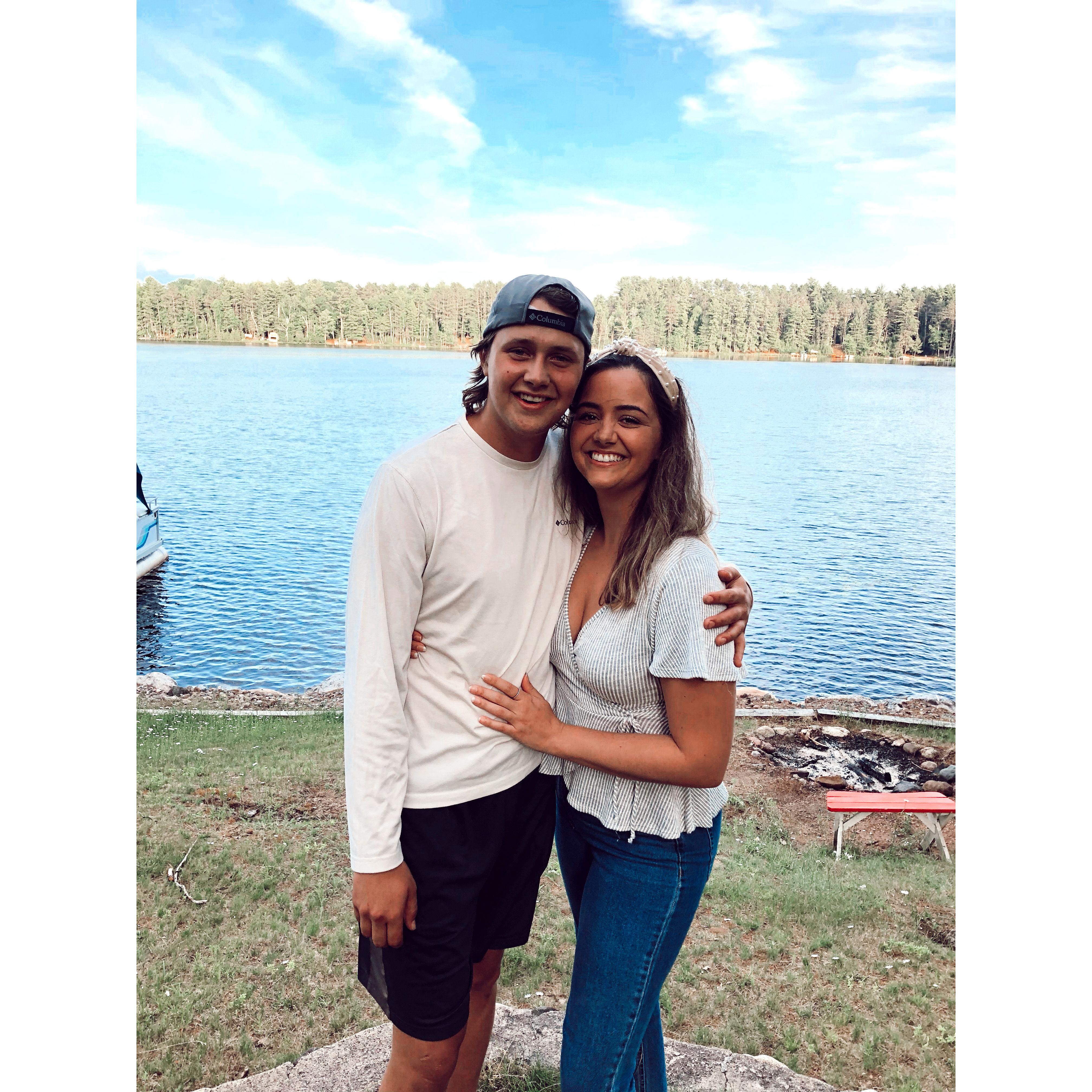 Kev and Liv love the Northwoods!
