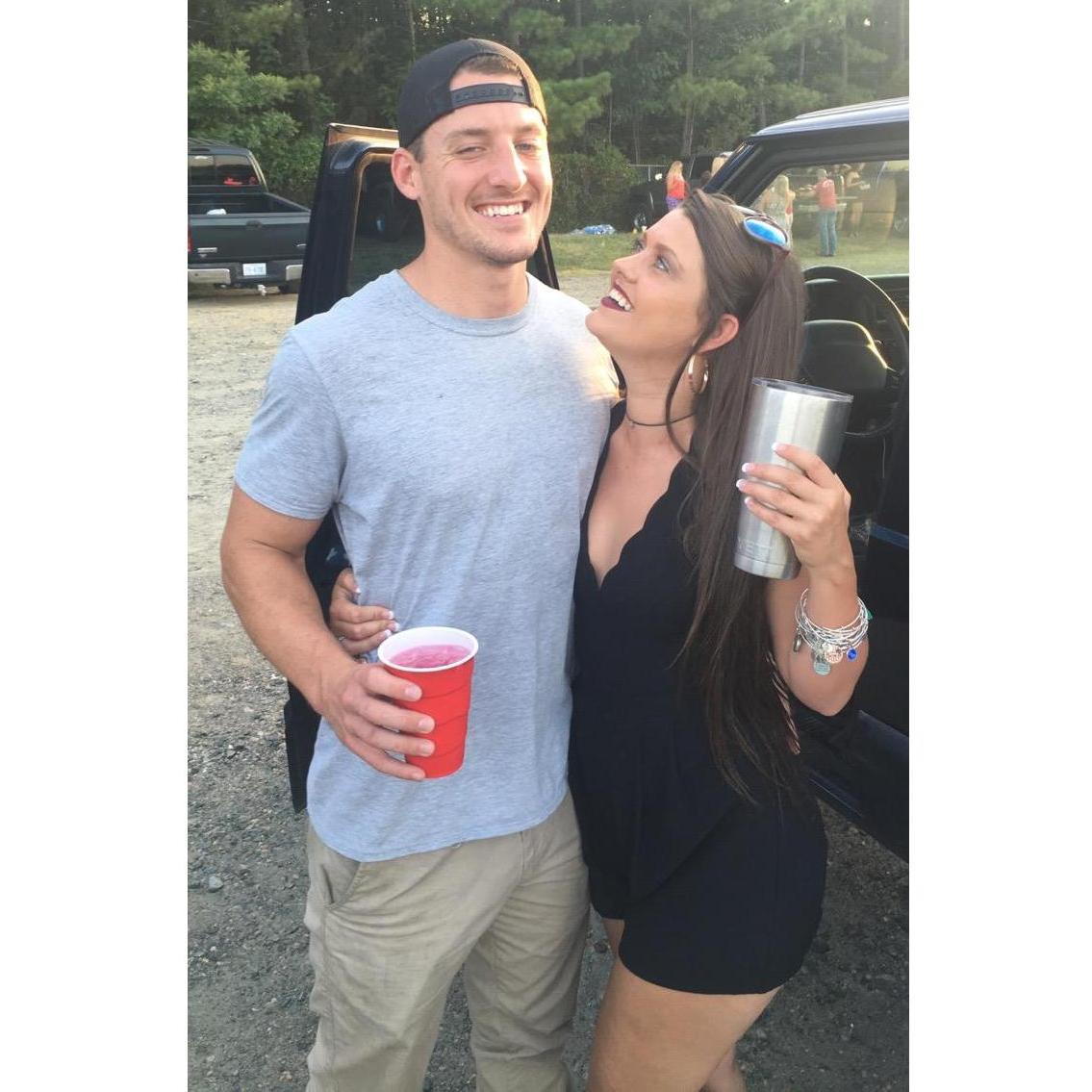 One of our first country concerts we went to together!