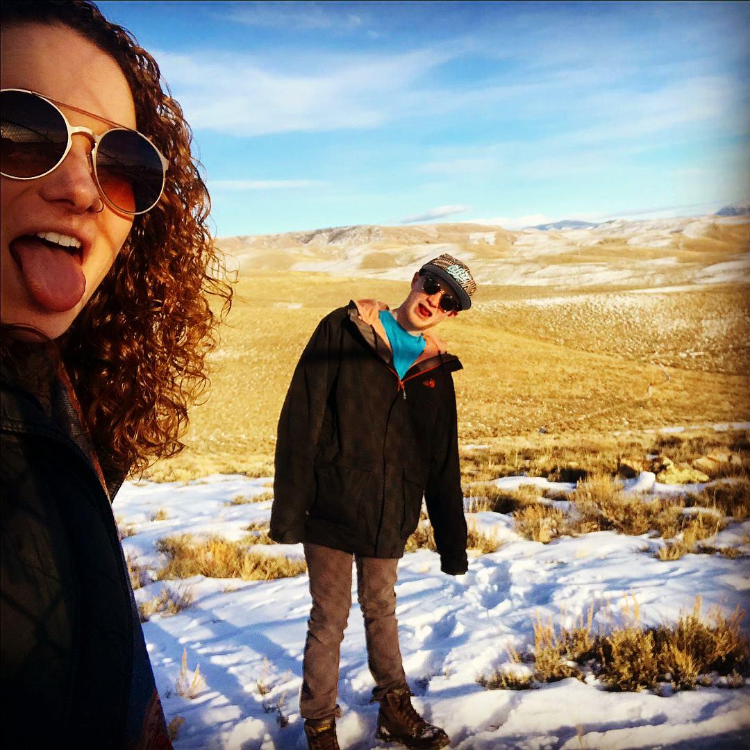 Sam and Taylor in Gunnison, Colorado.