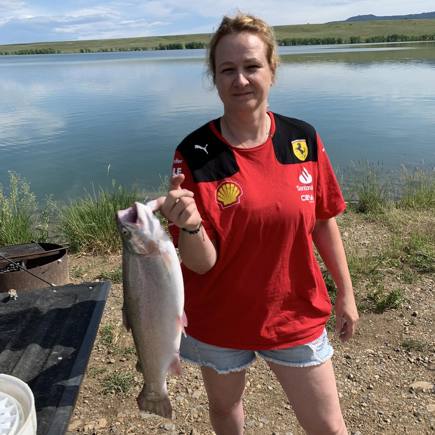 My catch with Angelo.