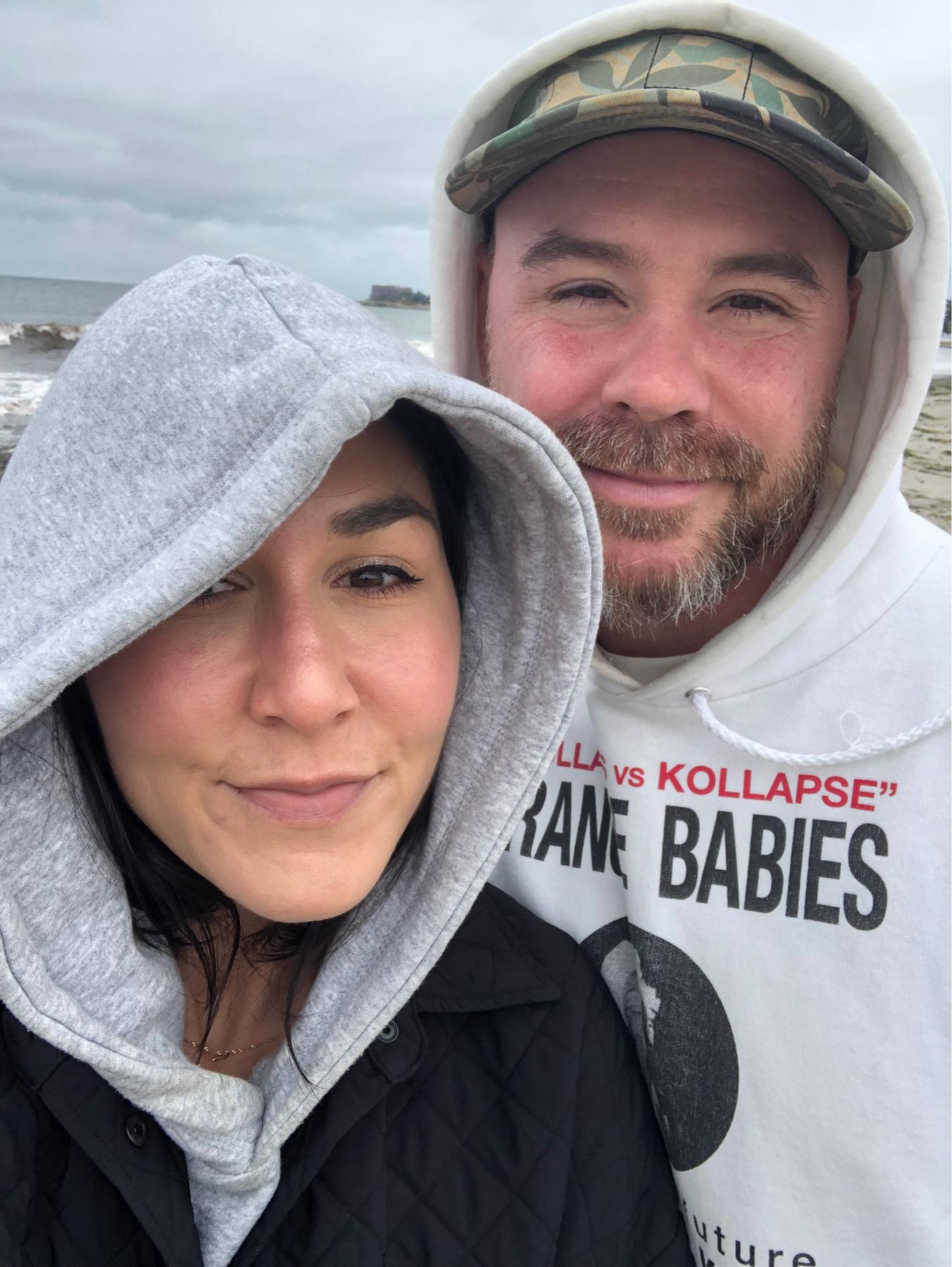 Salem, MA. Hours before getting engaged.