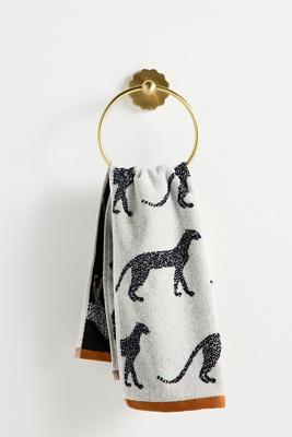 Cotton Woven Pattern Towel Collection