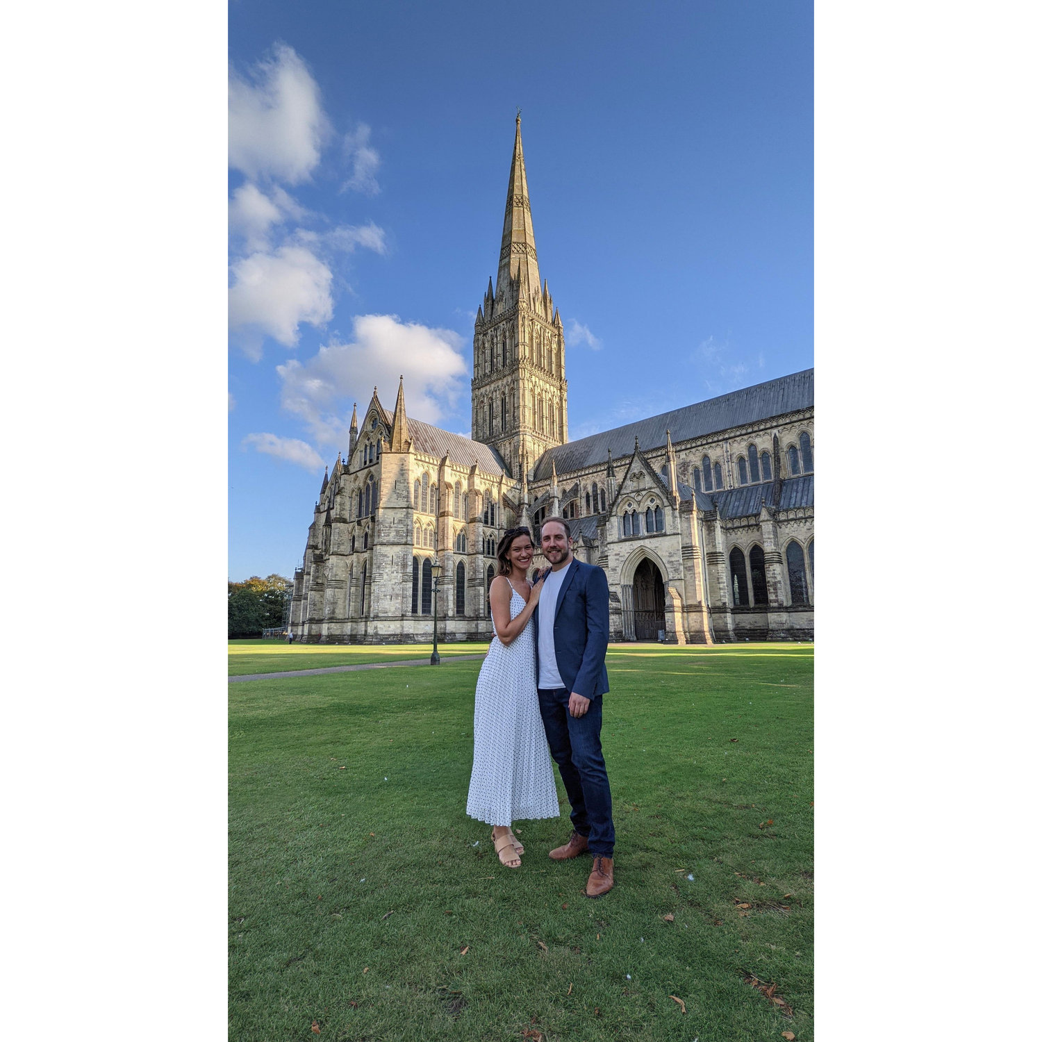 All dressed up in Salisbury!