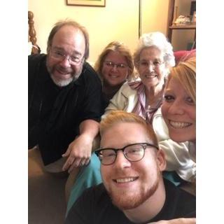 The Maloof's with Grams! (Kimberly's parents, brother & maternal Grandmother Charlotte Bush)
2015
Photo from Gail Maloof