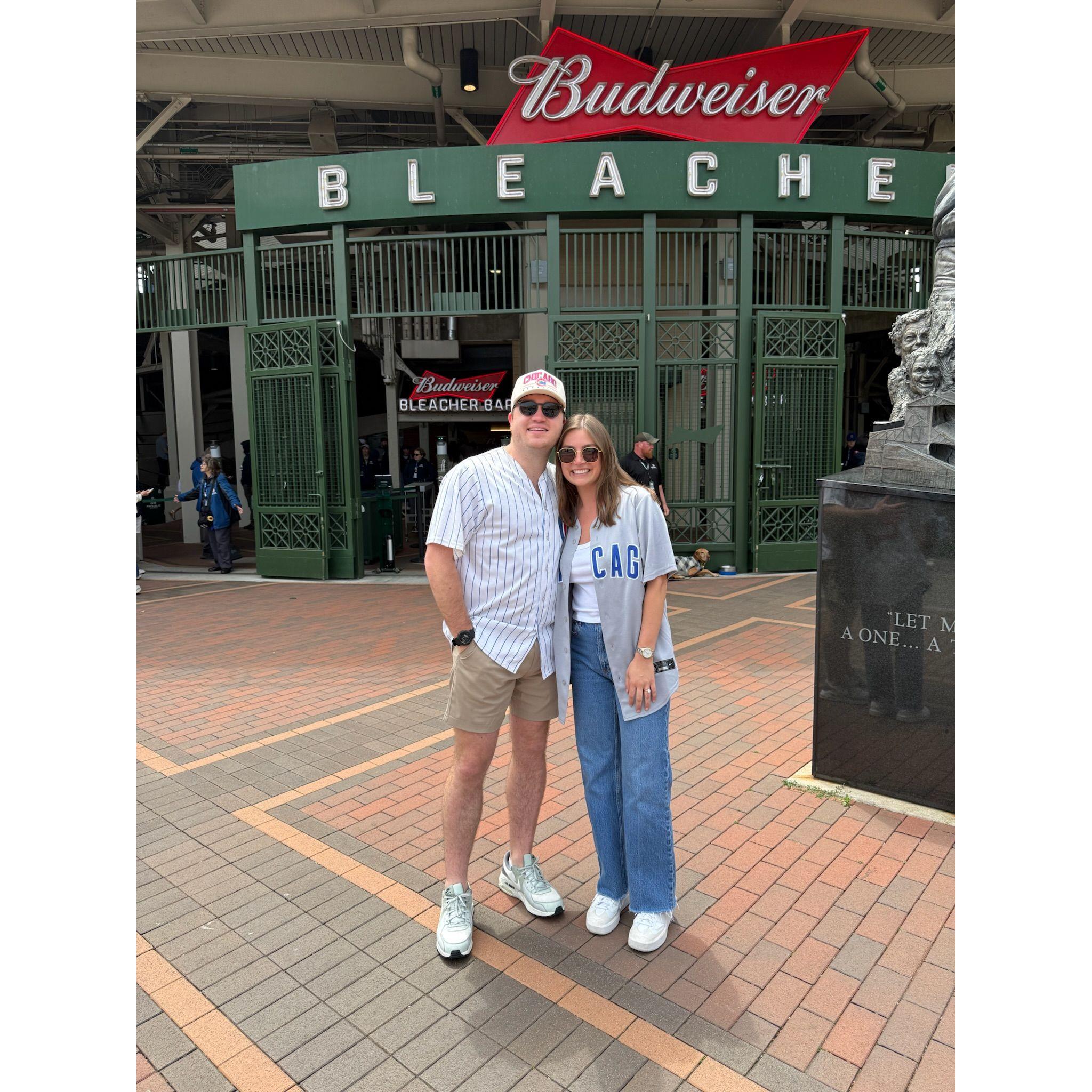 Wrigley bleachers - June 2025