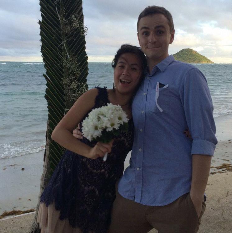 One of our favorite pictures. Justine and Anil's wedding in St. Lucia. Ying's profile picture for 5 years