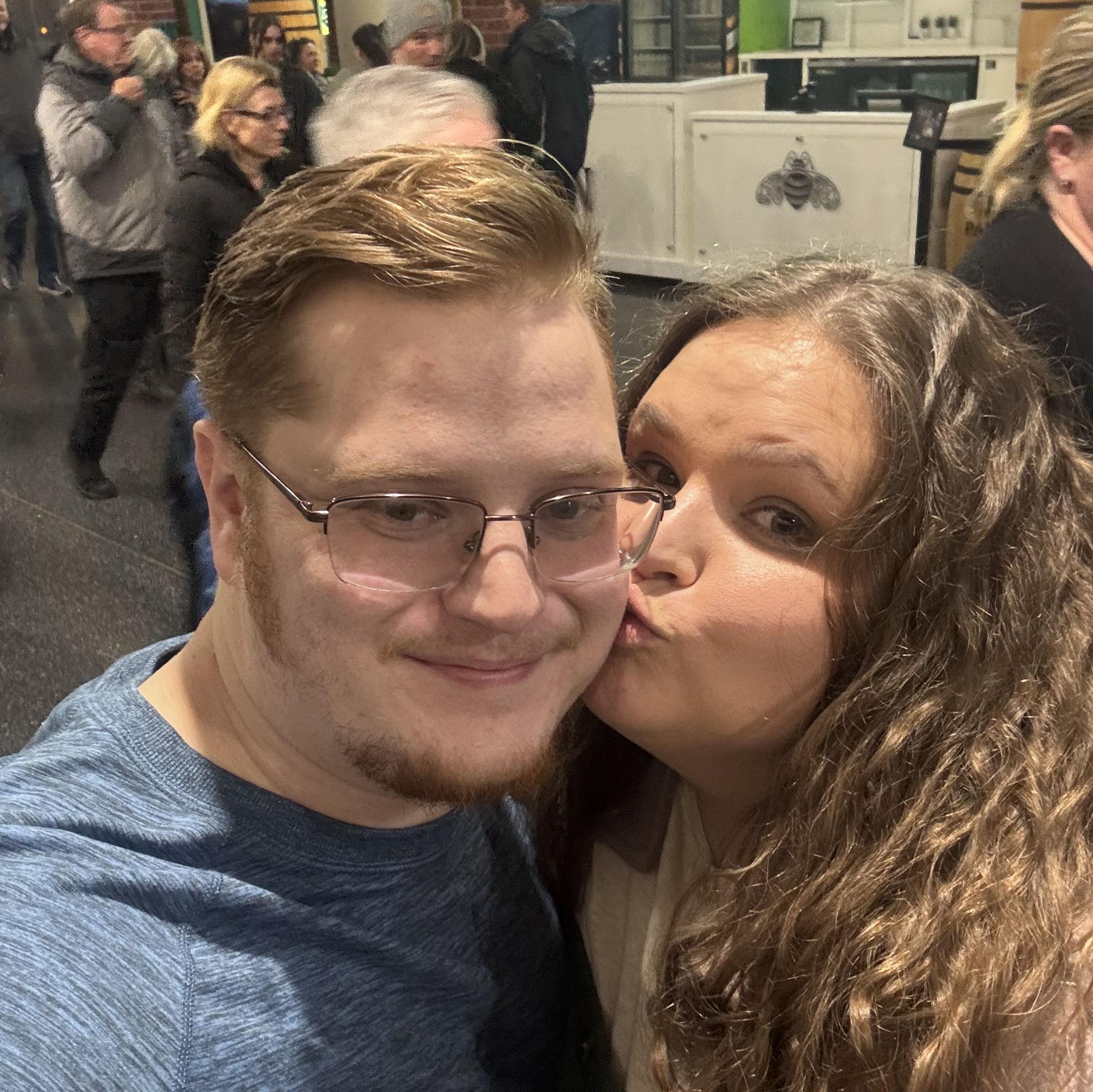 Neveah and Tristyn at the Trans-Siberian Orchestra Concert.