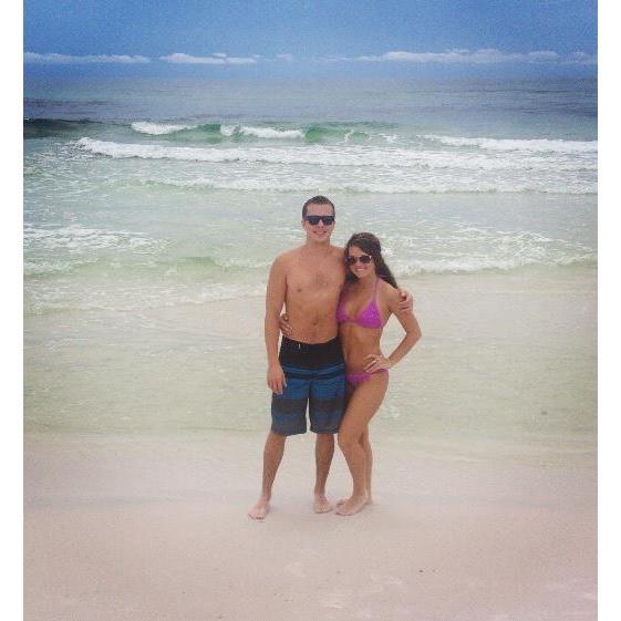 First big vacation together!
 Destin, Florida. 2013