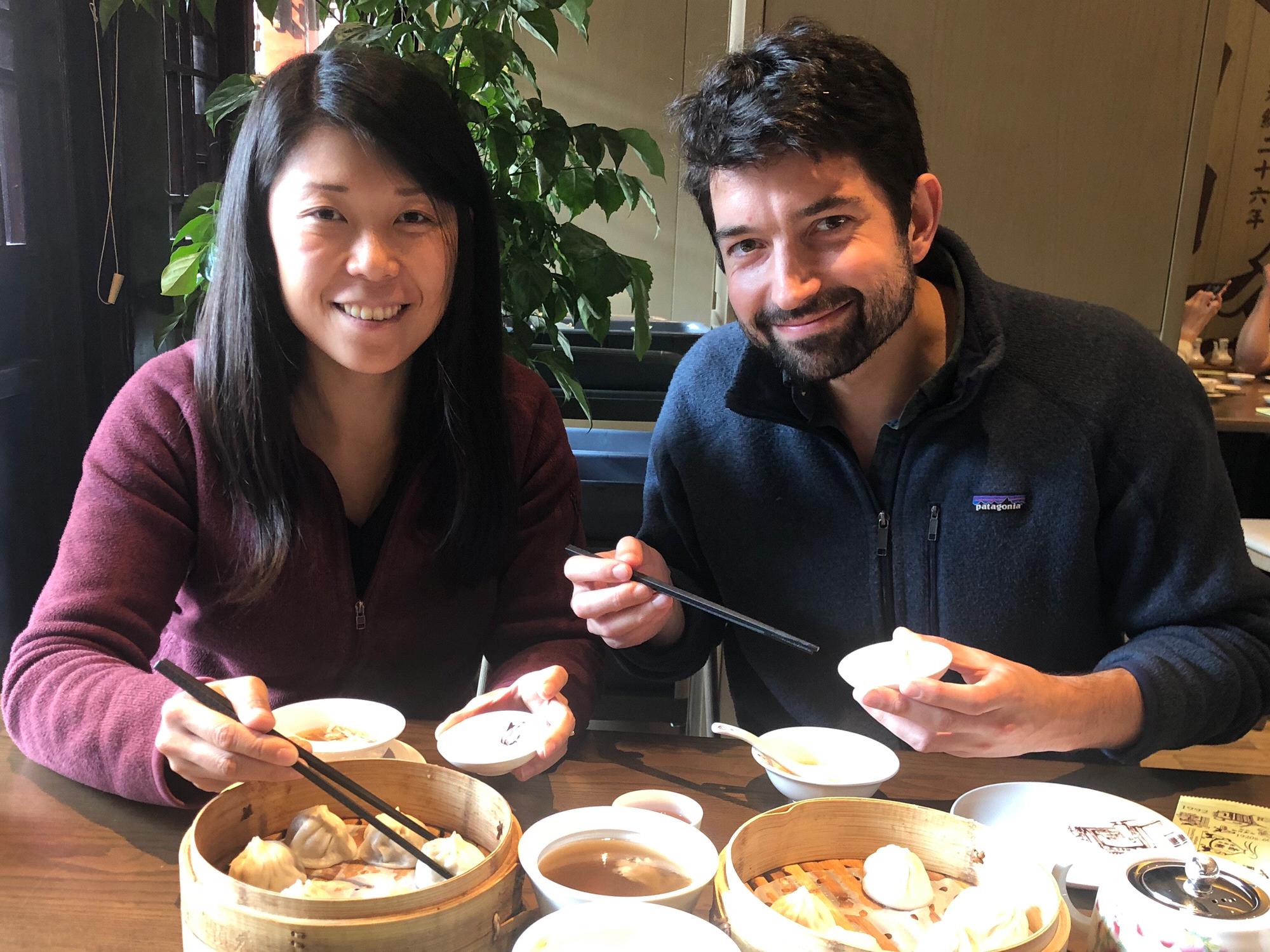 Soup dumplings in Shanghai! November 2018
