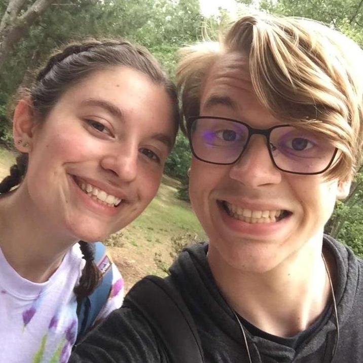 Our first photo together at Stony Lake!