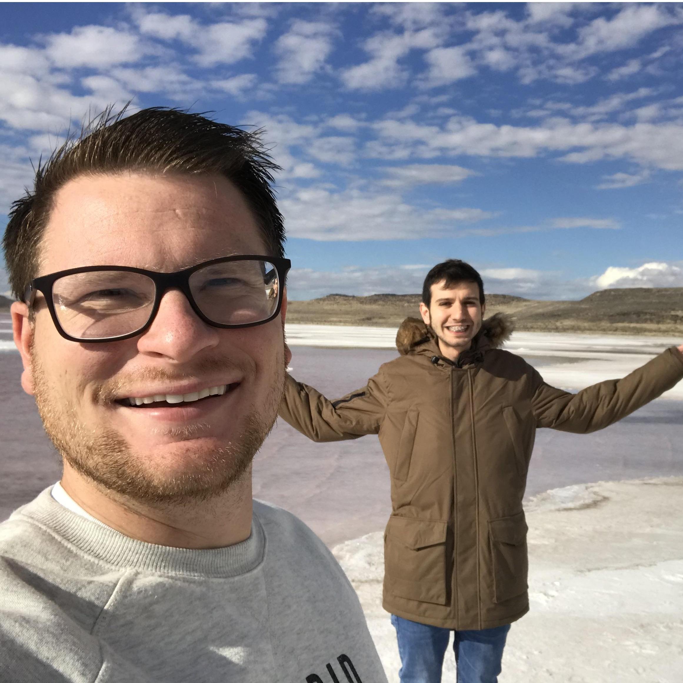 The Great Salt Lake, Utah - October 2018