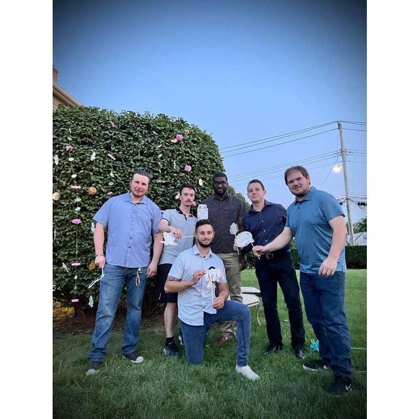 The guys: Kaine, Will, Spenser, Diandre, Yuri, Danny