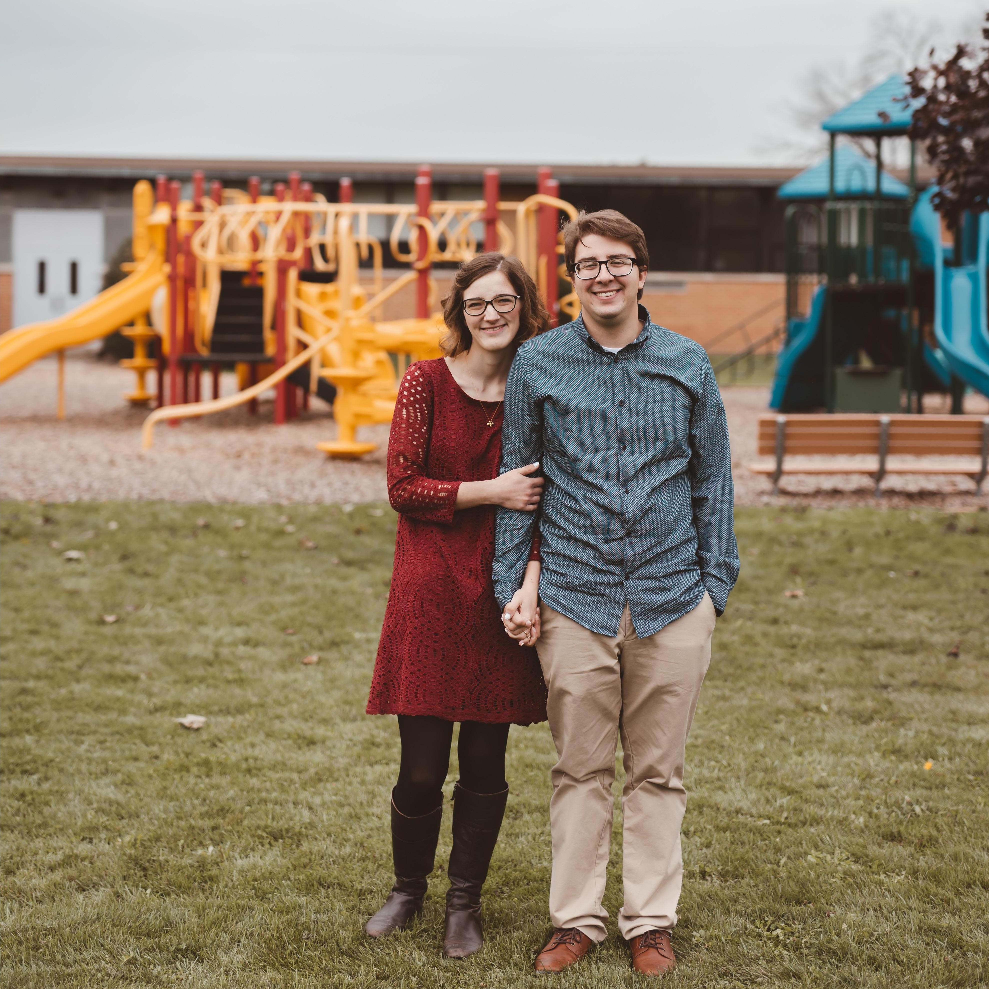 On the playground where we first met.