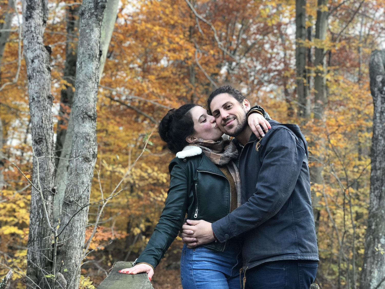 In the place where Alex proposed, 2 years before!