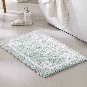 Madison Park Evan Tufted Cotton Bath Rugs- Seafoam - Macy's