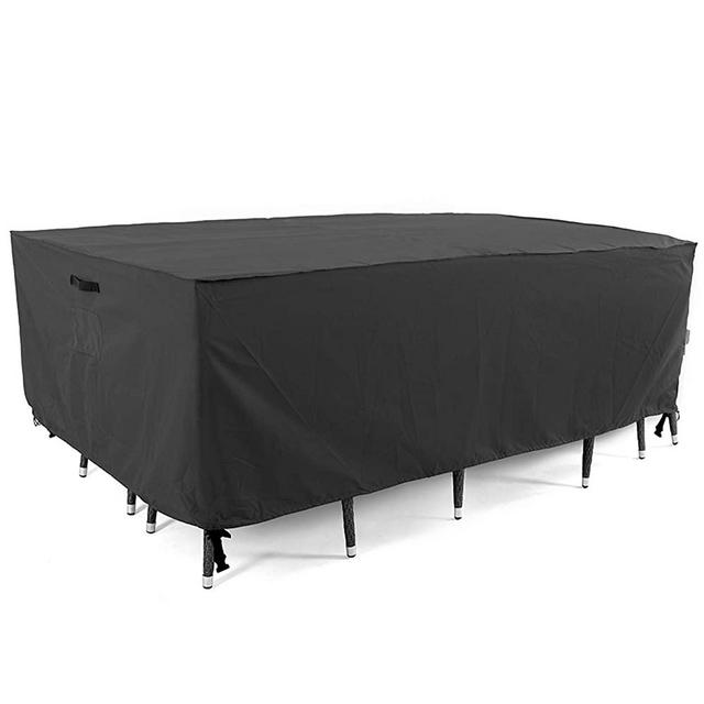 Tempera Patio Furniture Cover, Outdoor Table Set, Sectional Sofa Cover, UV Resistant, Waterproof for Outside Furniture, Space Grey, 62x42 inches