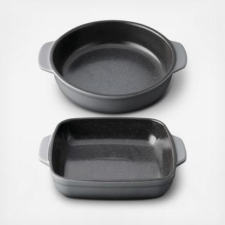 Gem 2-Piece Stoneware Bake Set