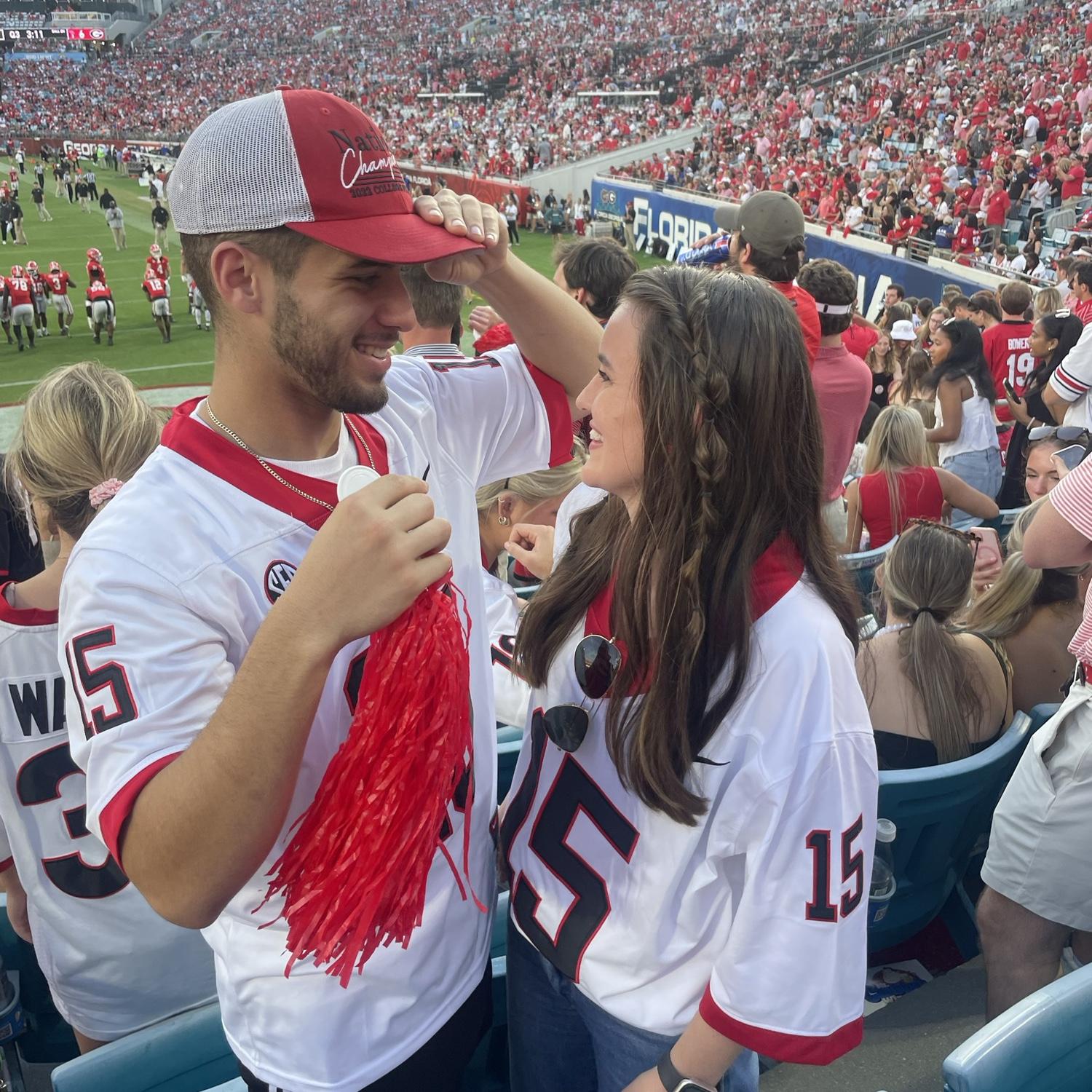 11.2.24
GA FL game in Jacksonville! Go Dawgs!! The dawgs beat the gators and we had so much fun! Our first long trip together!