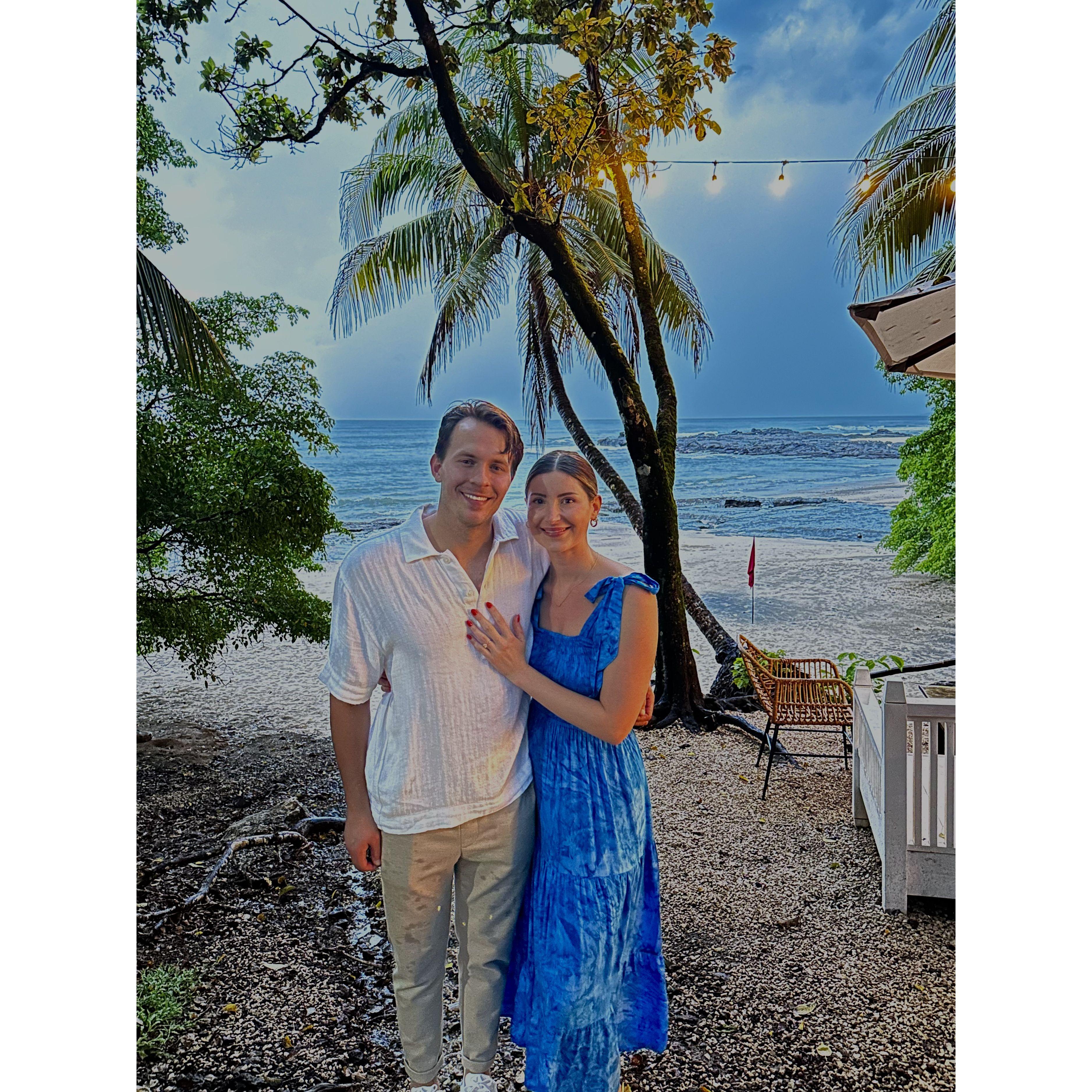 Our first pictures officially engaged