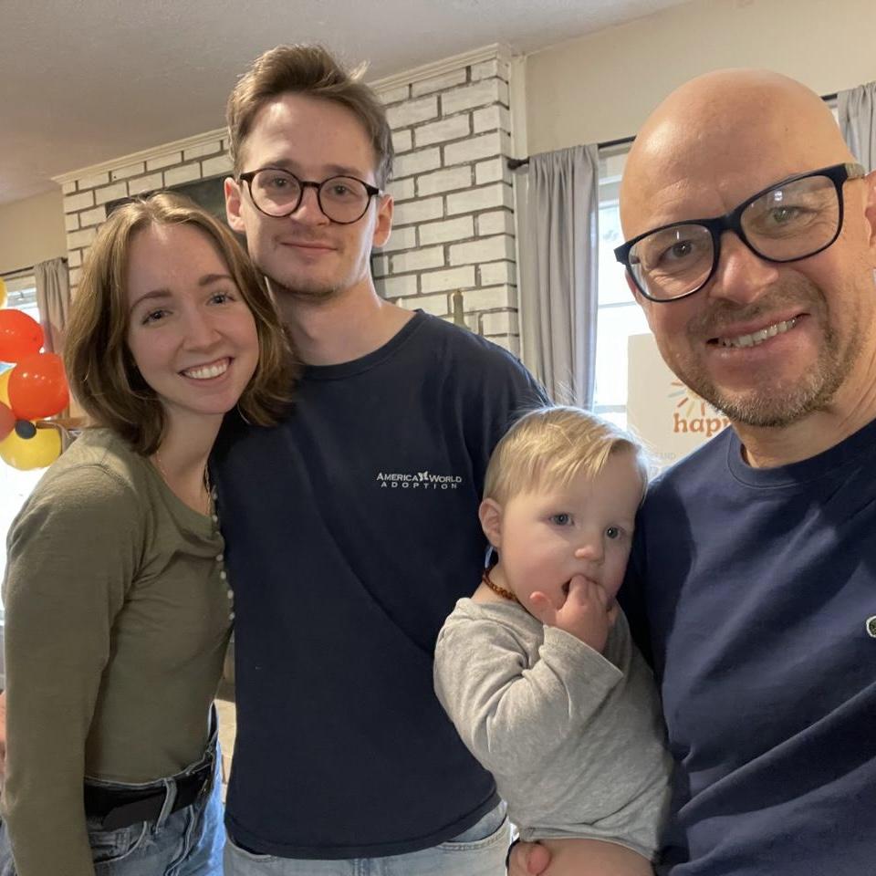 Daniel's nephew's first birthday