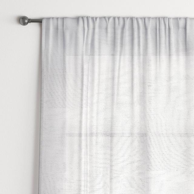 Set of 2 (84"x42") Light Filtering Curtain Panels White - Room Essentials™