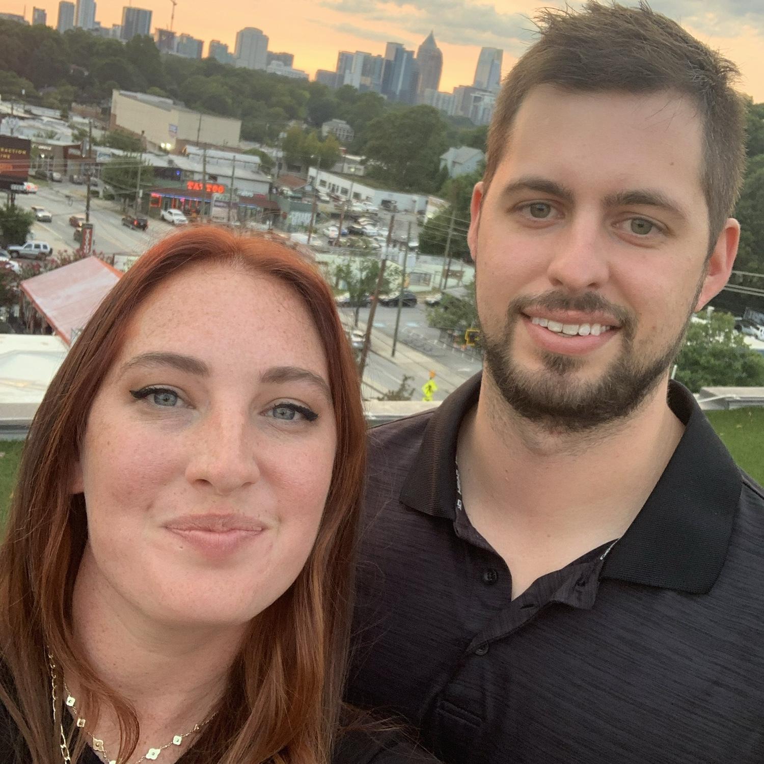 Date night skyline views of Atlanta.