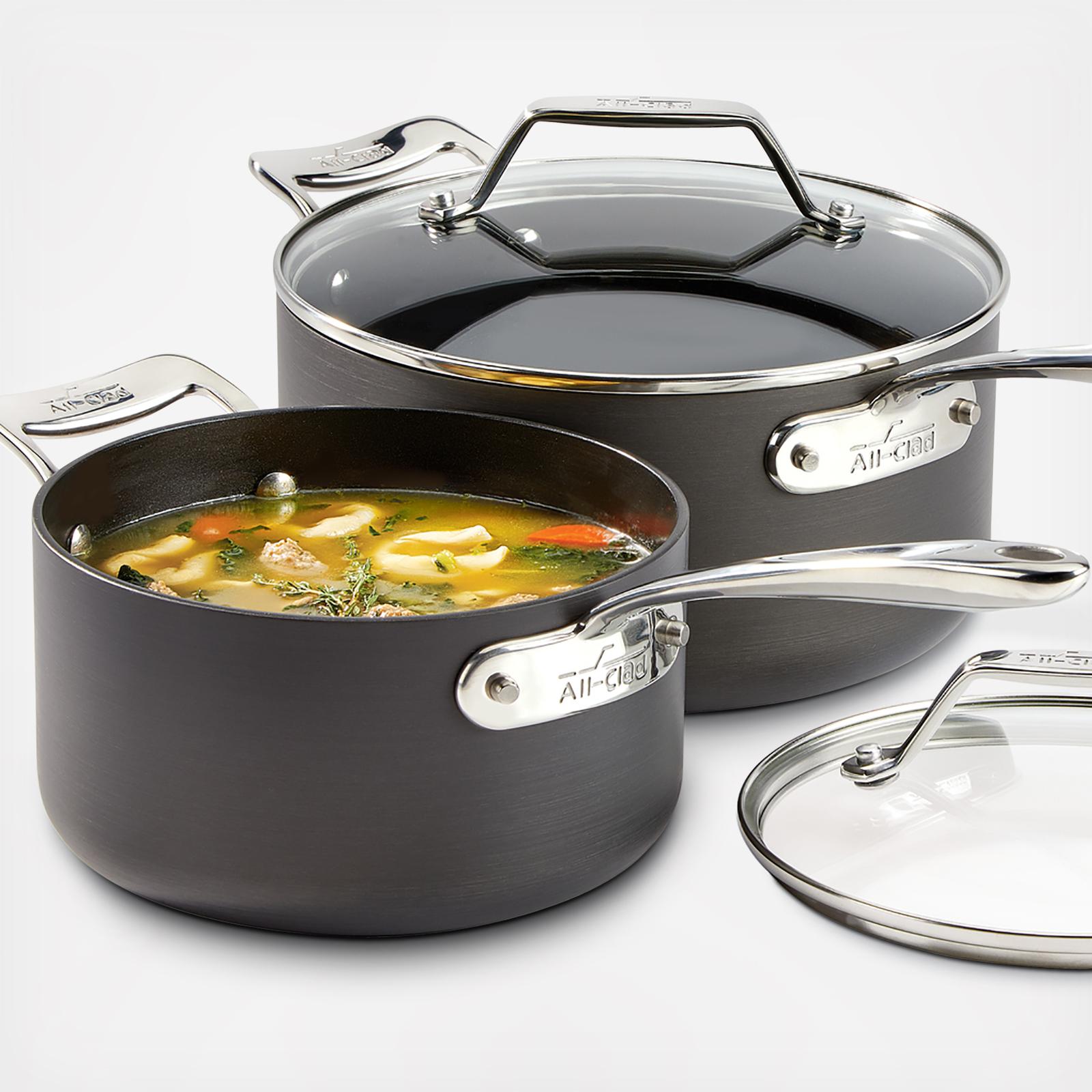 All-Clad, d3 Tri-Ply 5-Piece Cookware Set - Zola