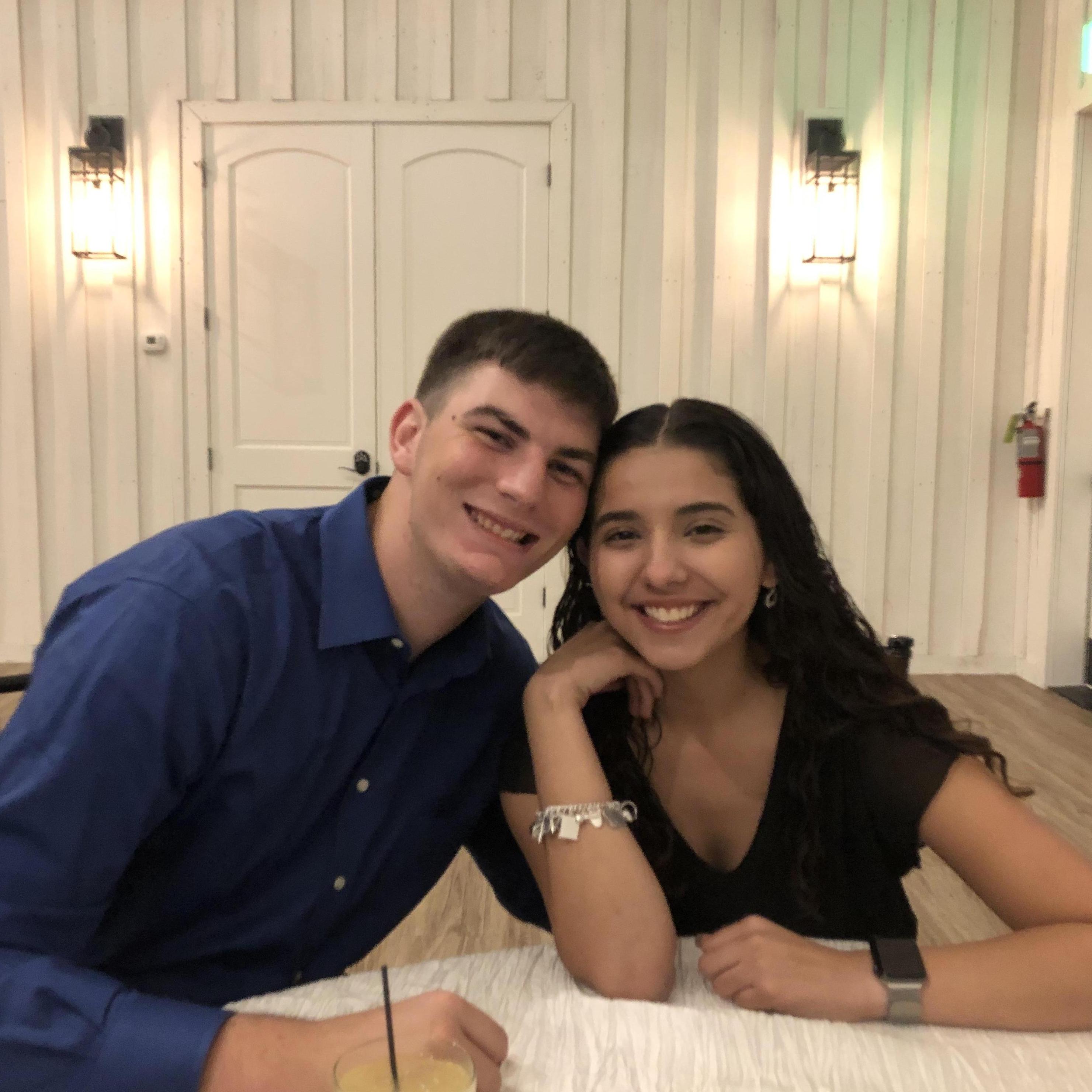 November 9, 2019. The first wedding we attended together! At this moment, we never would have imagined we would two years later be planning our own.