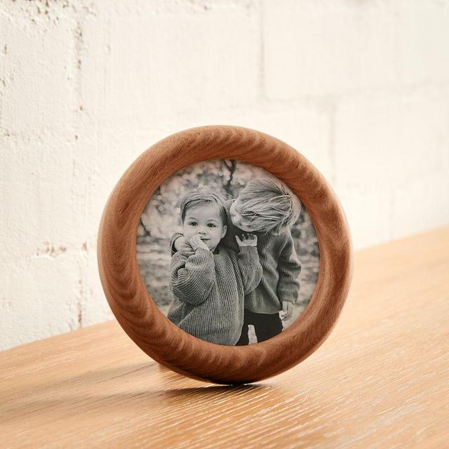 Rue Rounded Frames, Tabletop Frame, Dark Ash, Wood, 5X5