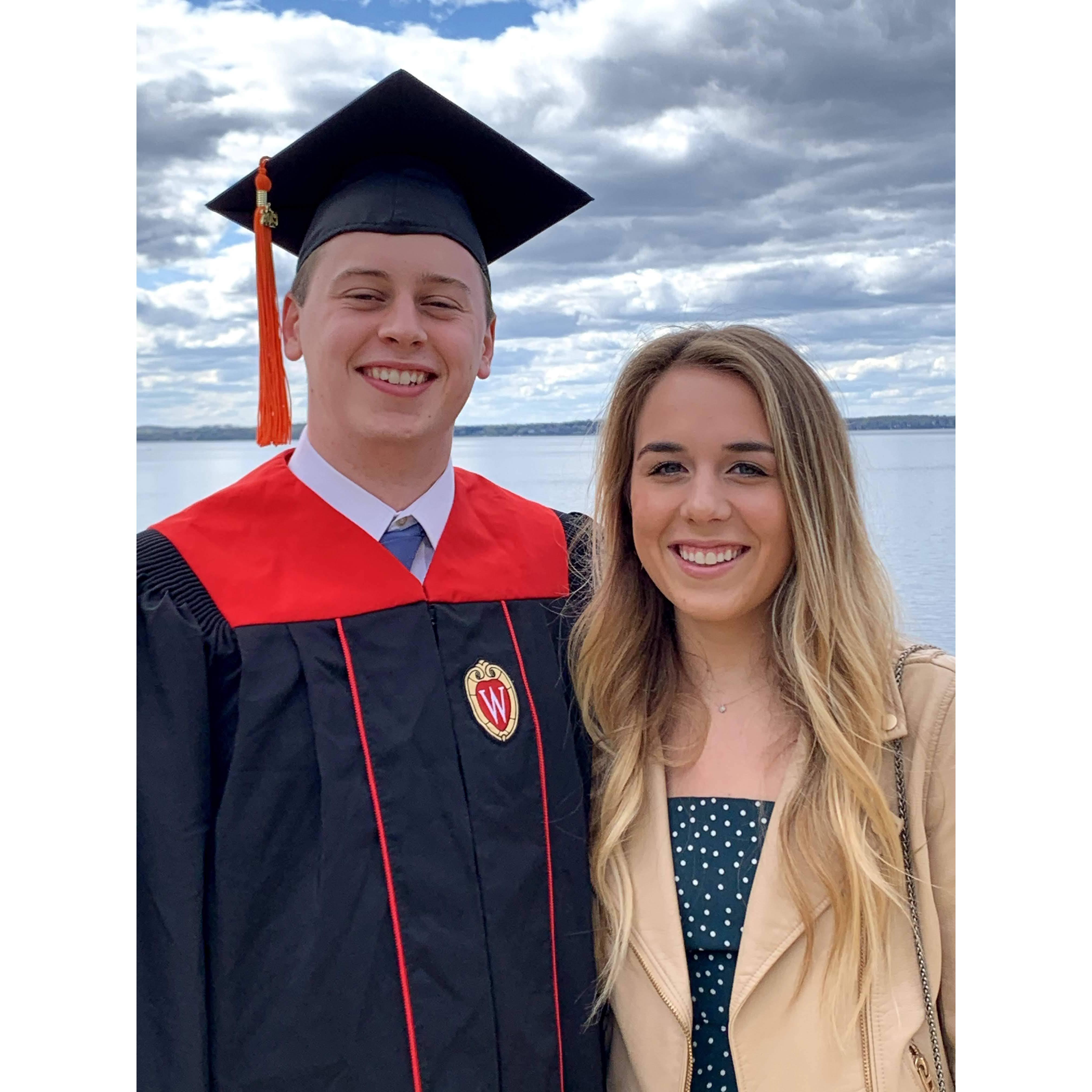AJ's Graduation in 2019.