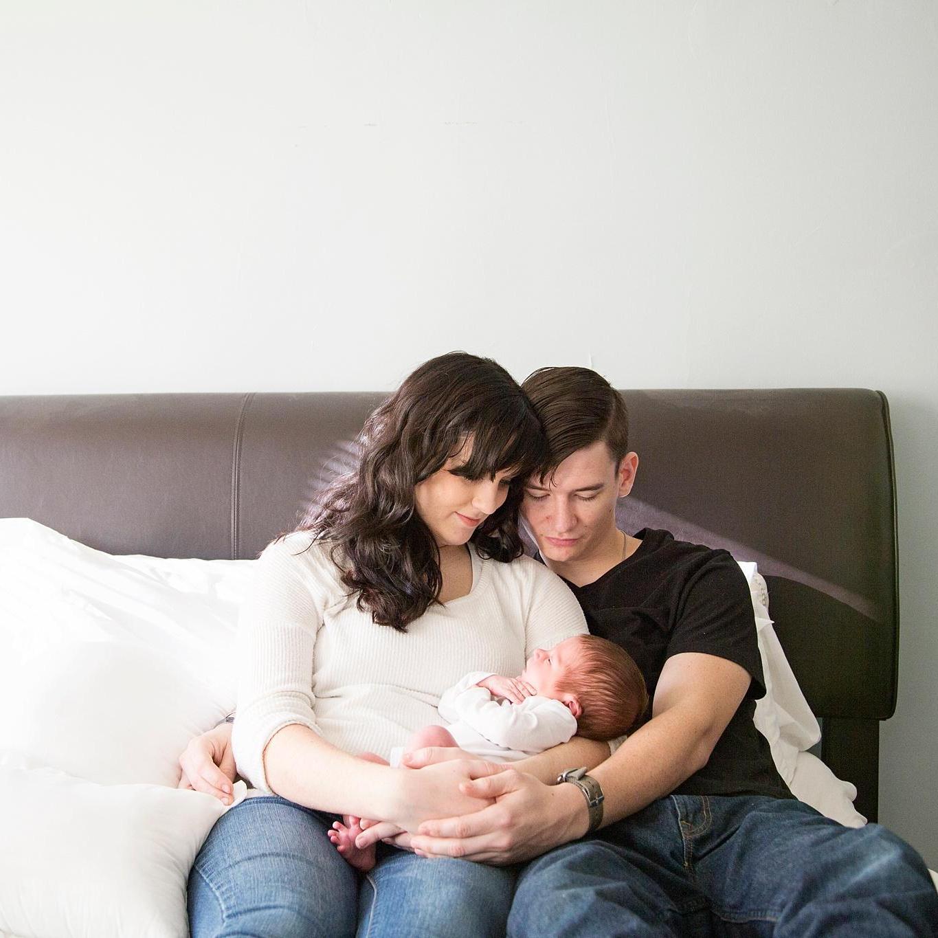 we never knew how much someone could love someone else until we found each other and then we didn't think it was possible to love someone more until we had you. <3