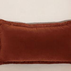 Margeaux Oblong Cushion, Rust | Soho Home