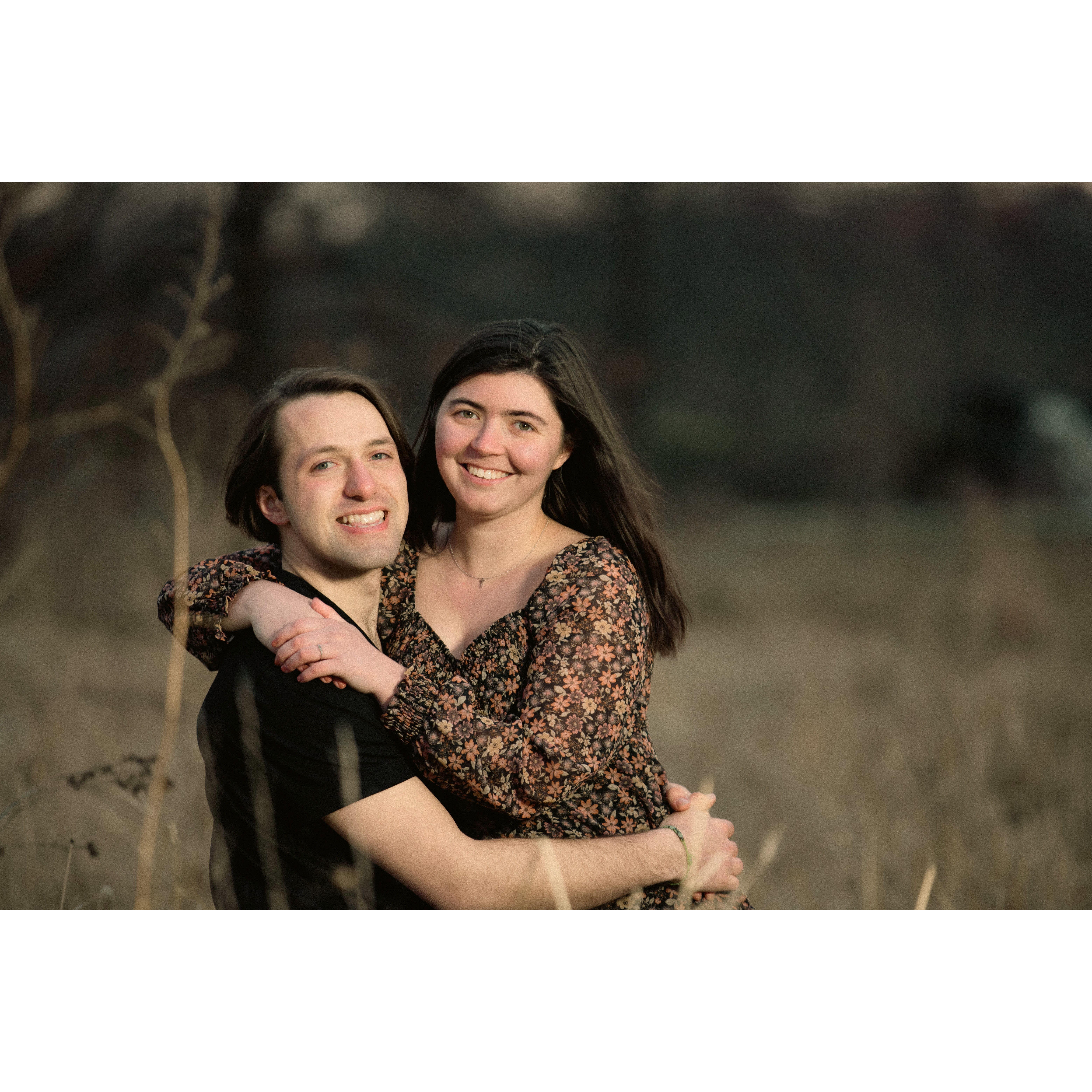 This is one of our favorites from our engagement pics.