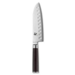 Shun Classic Hollow-Ground Santoku, 7"