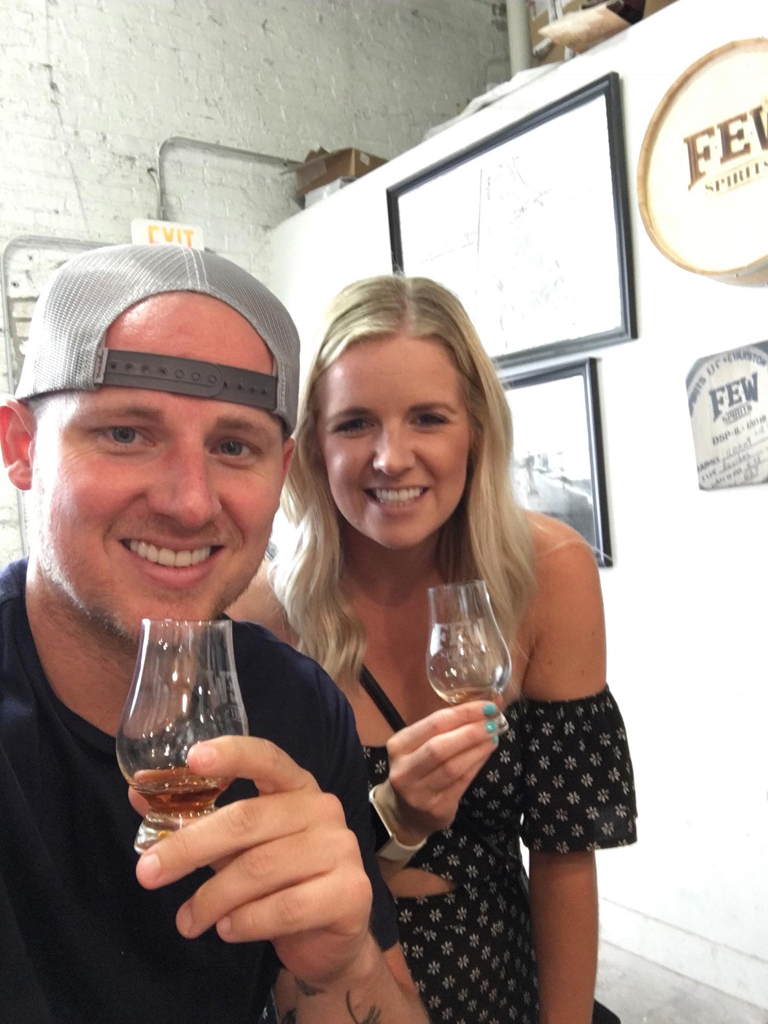 Took Tyler on a whiskey distillery tour