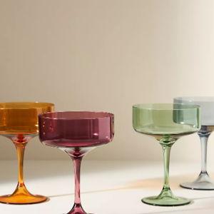 Morgan Coupe Glasses, Set of 4