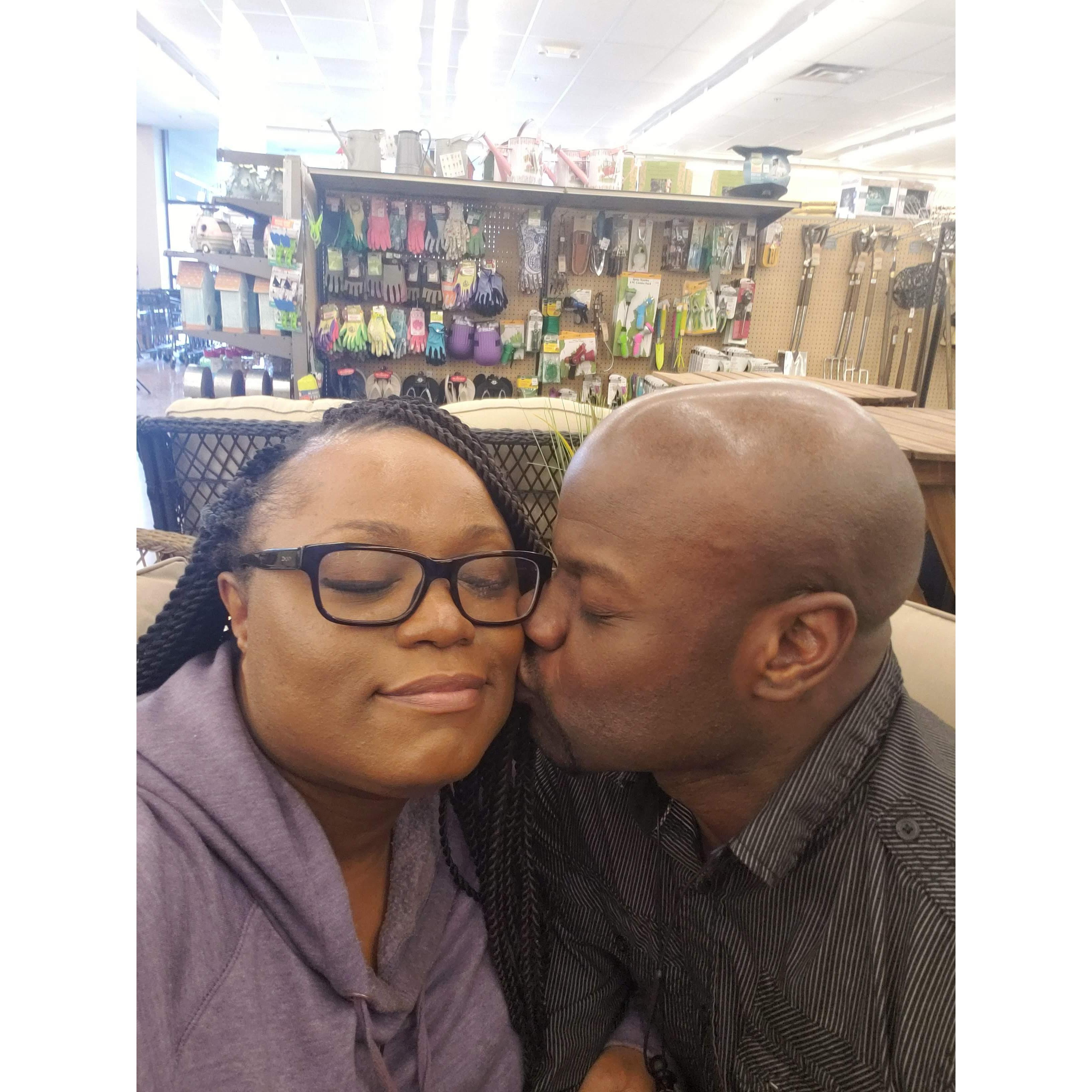 Love, in the garden section.