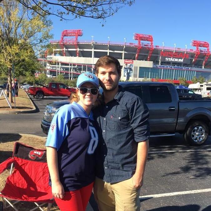 Frank's first American Football game