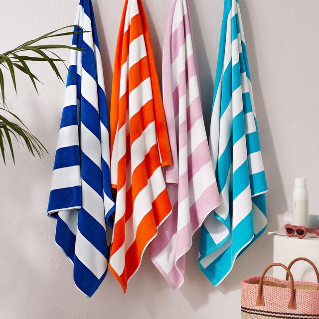 AQUA Cabana Stripe Beach Towel - 100% Exclusive