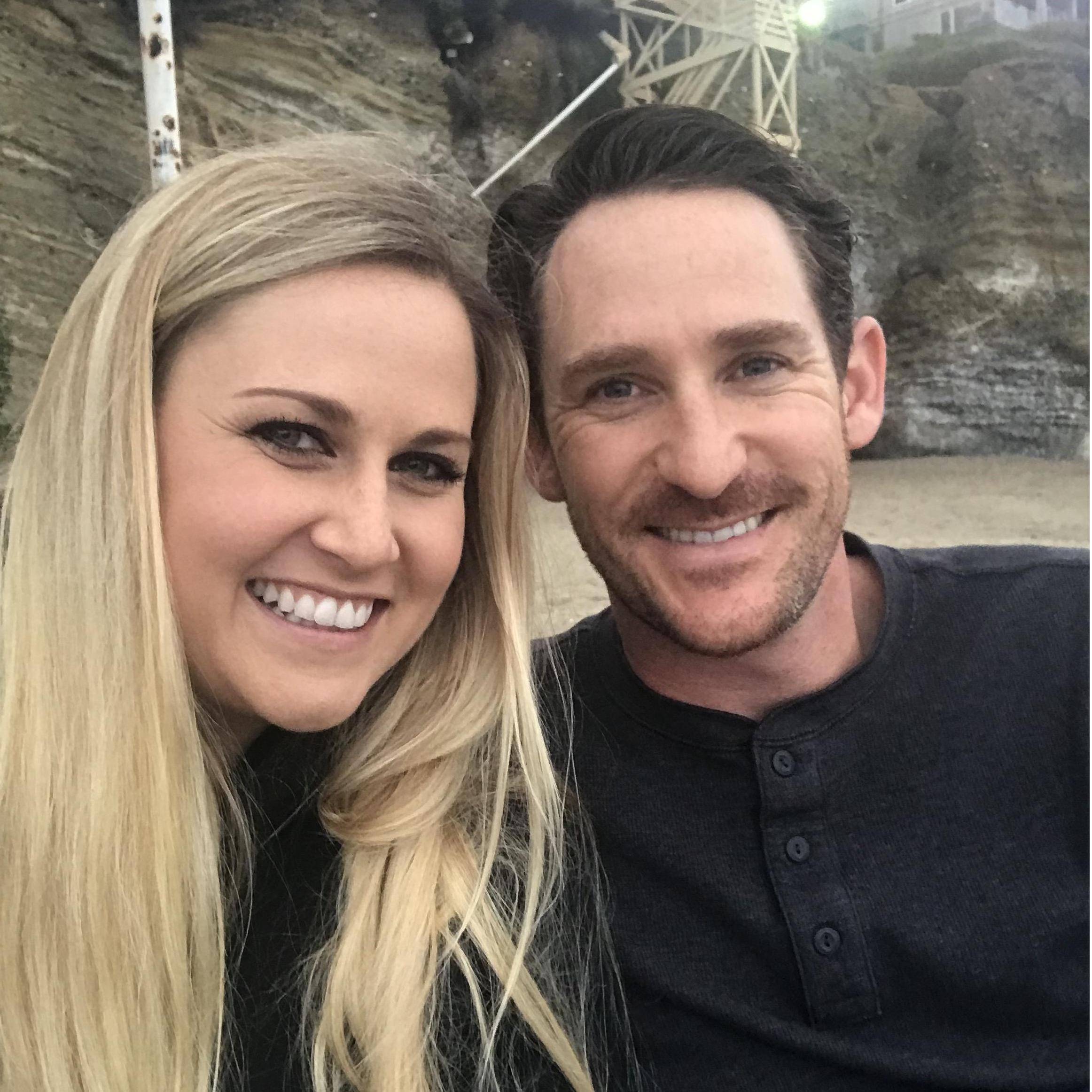 One of our favorite date nights! Wine and cheese on Tablerock beach in Laguna followed by Caribbean food at Eva's!