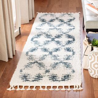 Berber Fringe Shag Lillis Trellis Runner