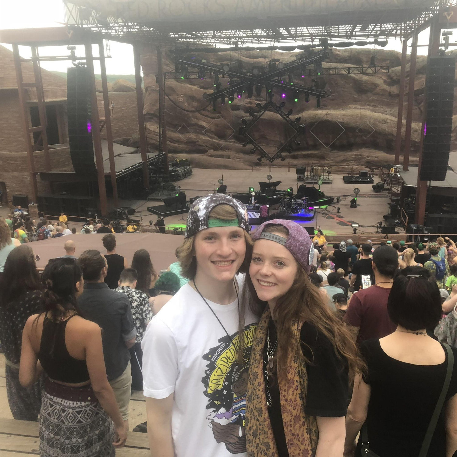 Emancipator at Red Rocks for Evan's 18th. May 2018.
