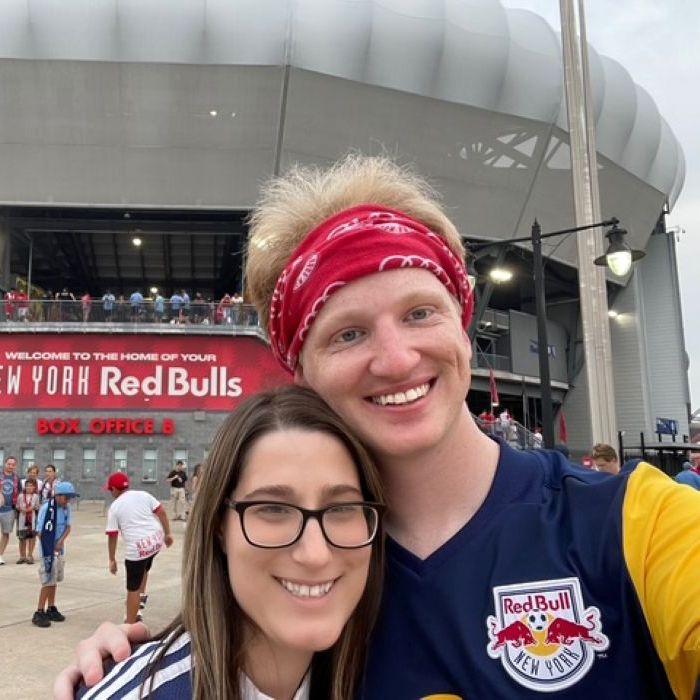 Alyssa's first Red Bulls game