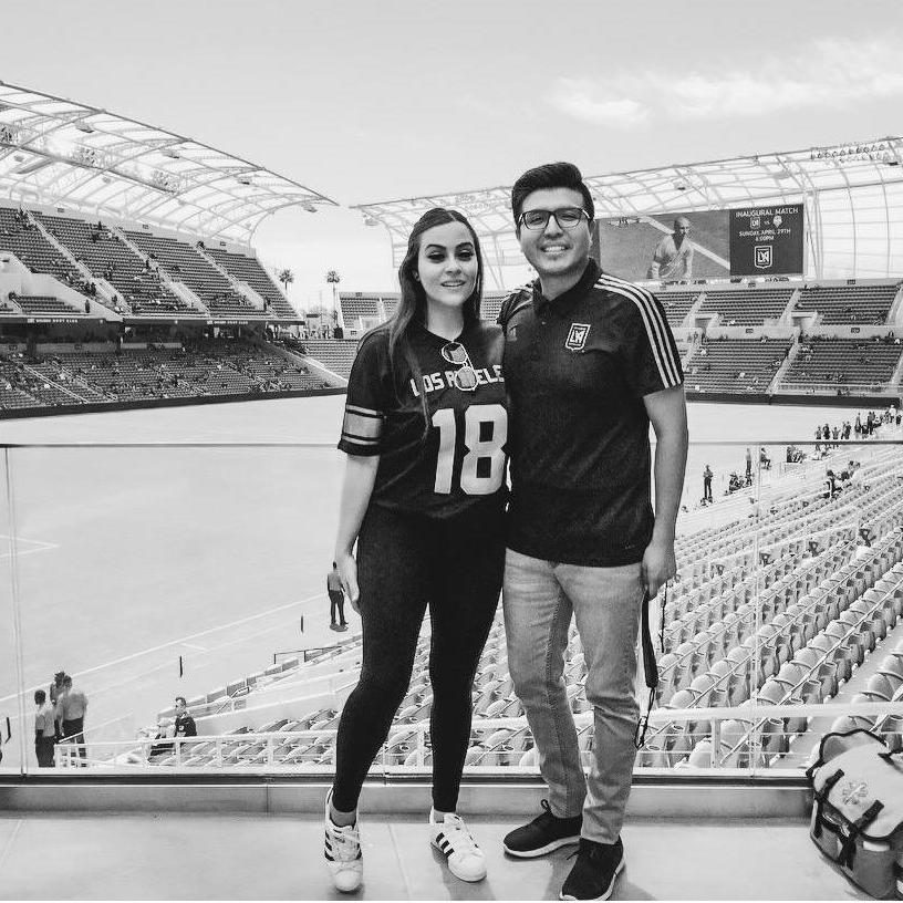 Checking out Banc of California stadium for the first time!