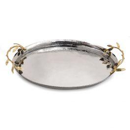 Olive Branch Challah Tray by Michael Aram