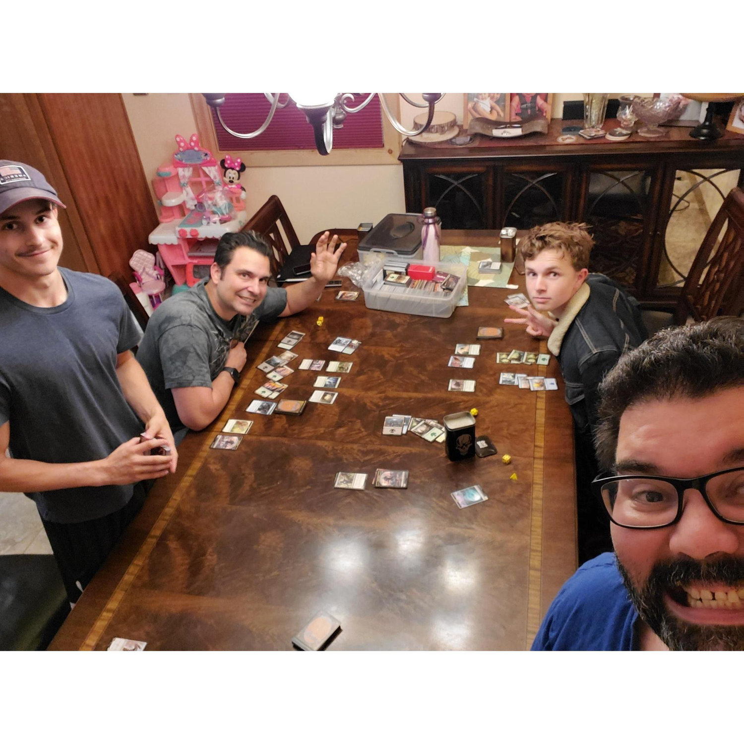 The Haley and Baldwin boys -- thank you for always being there ... also Magic & D&D!